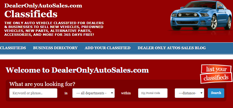 Dealer Only Auto Sales