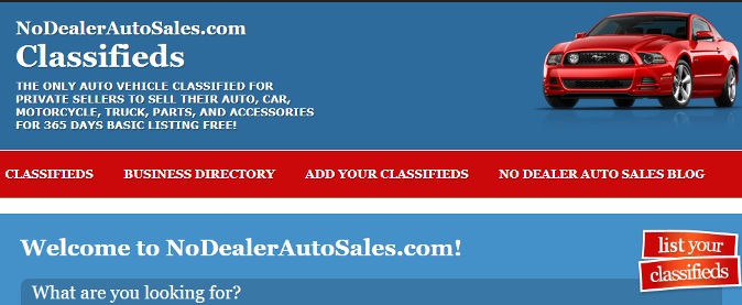 No Dealer Auto Sales